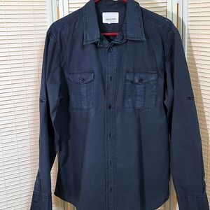 PD&C Grey Long Sleeve Shirt